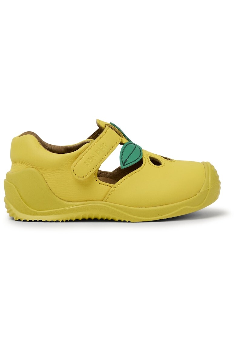 

Кожаные туфли Dadda Twins 705 с дырками Camper, желтый