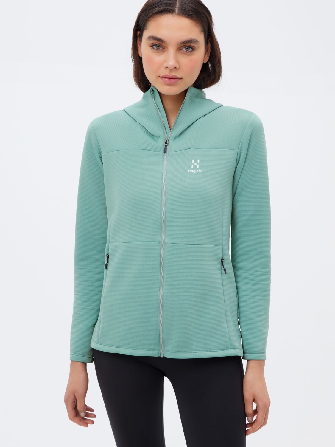 

Толстовка Haglöfs Willow Mid, цвет Frost Blue