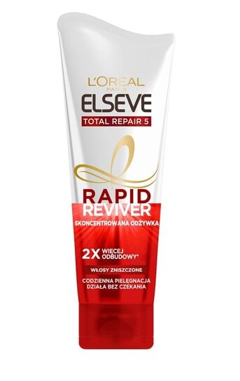 

Концентрированный кондиционер для поврежденных волос Total Repair 5, 180 мл L'oreal Paris, Elseve Rapid Reviver, L'oréal Paris
