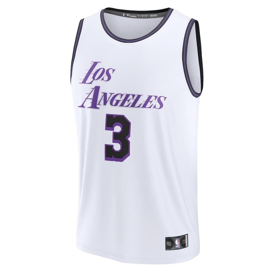 

Джерси Fanatics Branded Los Angeles Lakers, белый