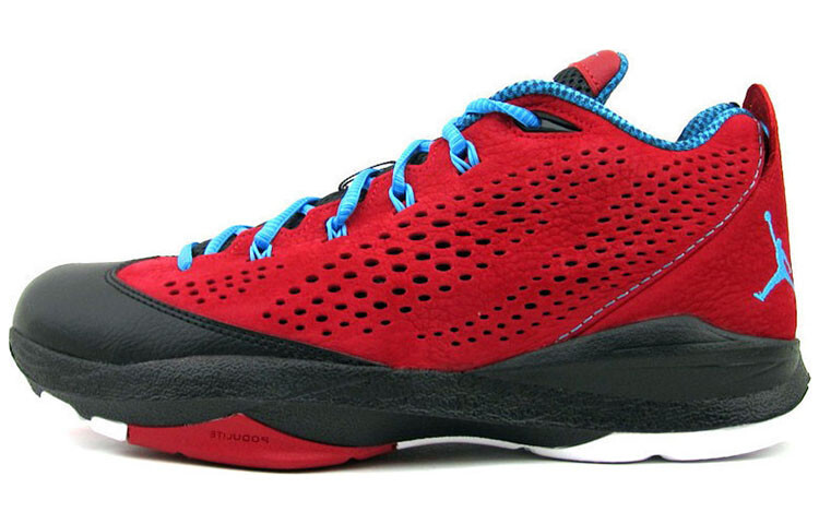 

Баскетбольные кроссовки CP3 7 мужские низкие красные/синие Jordan