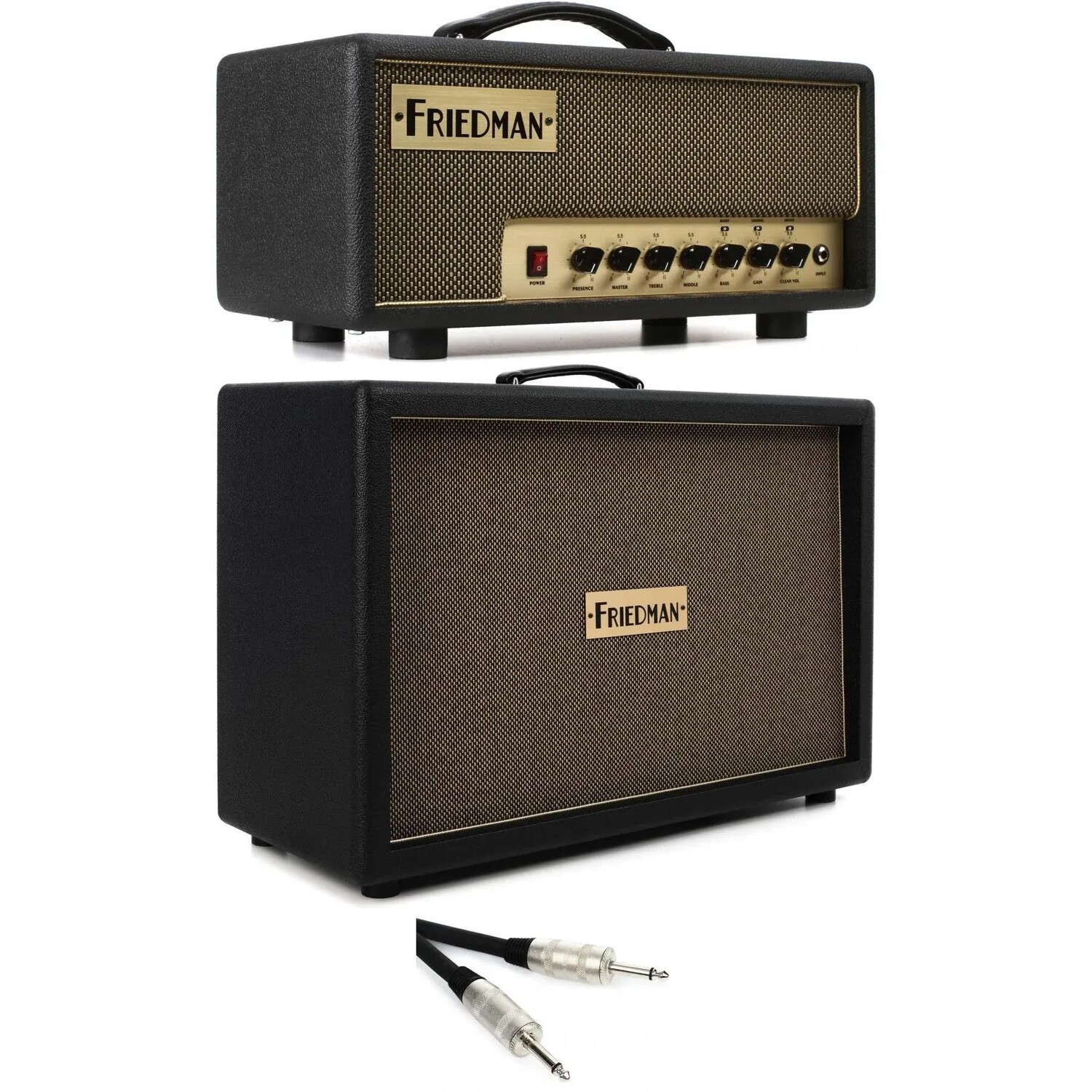 

Friedman Runt-20 — ламповая головка мощностью 20 Вт и комплект Runt 212 — 120 Вт, 2 x 12-дюймовых шкафа