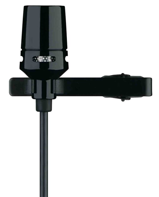 

Конденсаторный петличный микрофон Shure CVL-B/C-TQG Centraverse Lavalier Condenser Mic with TA4F Condenser