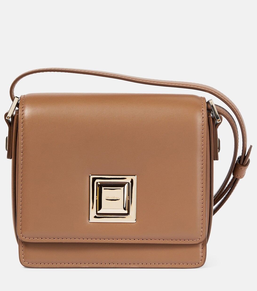 

Кожаная сумка через плечо MM Max Mara, коричневый