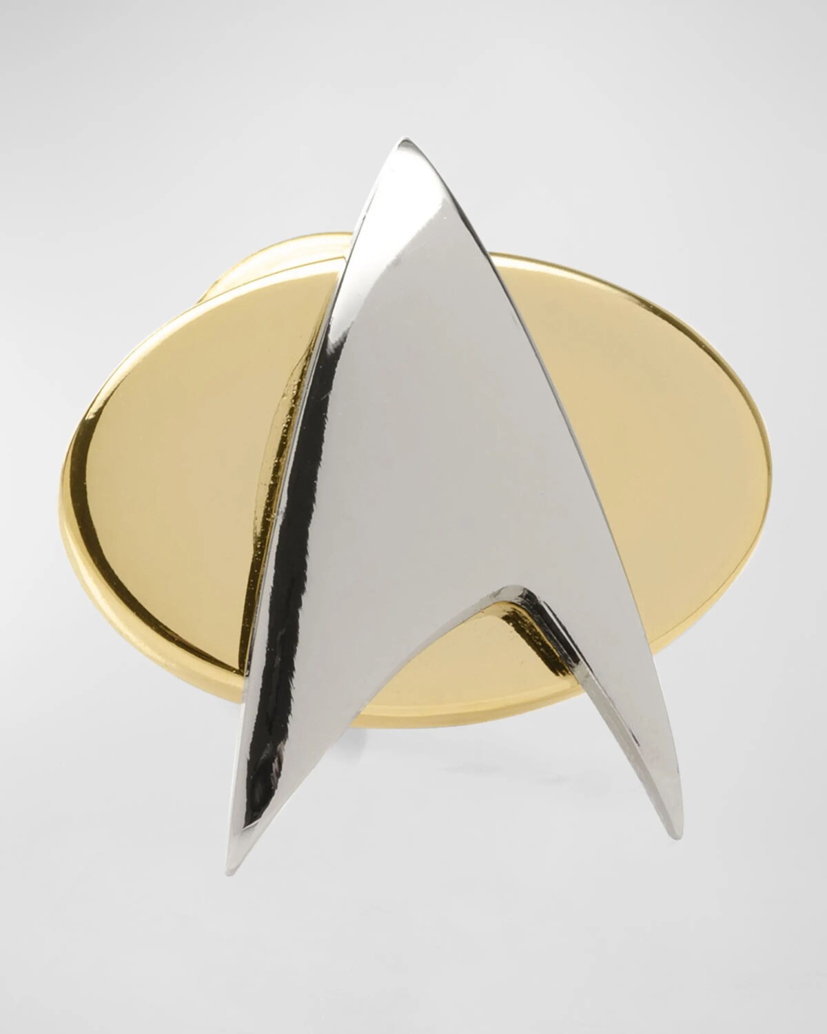 

Мужская булавка на лацкане Star Trek Delta Shield Cufflinks Inc., цвет Two Tone