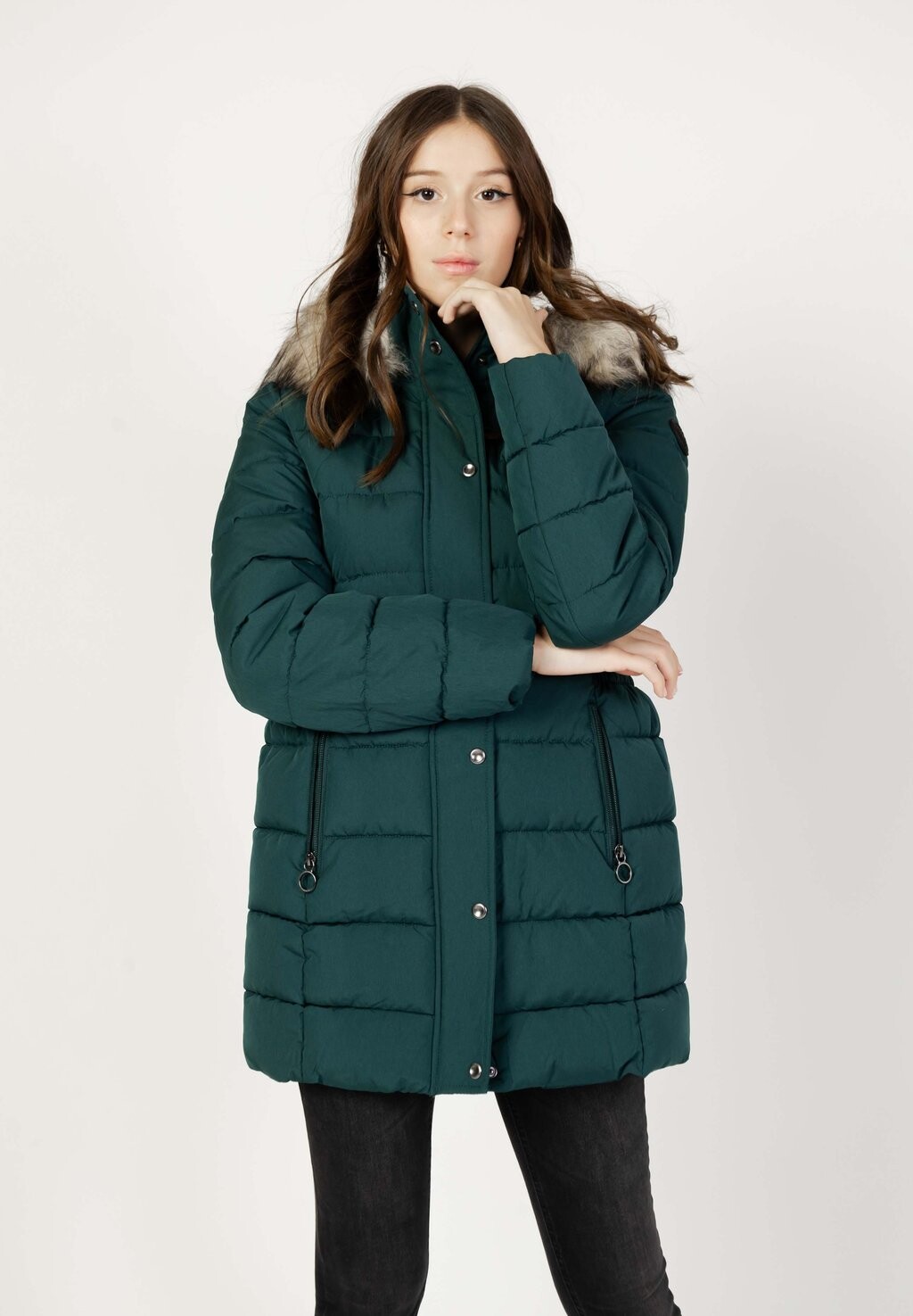 

Куртка ONLY NEWLUNA QUILTED CC OTW 15304781, темно-зеленый