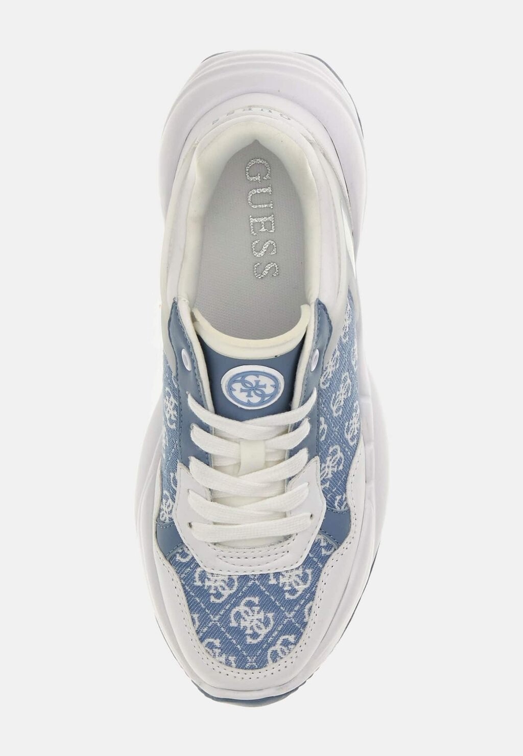 

Кроссовки на шнуровке SAMRA 4G Guess, синий