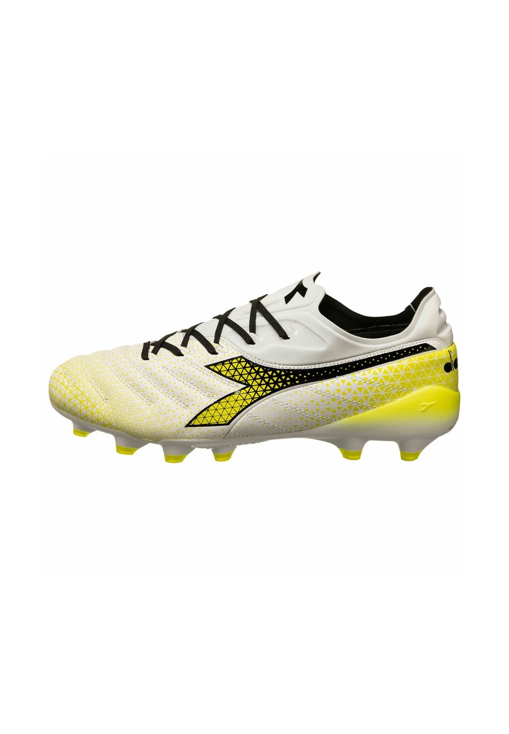 

футбольные бутсы с шипами Brasil Elite Tech Gr Lpx Fg Diadora, цвет white black fluo yellow dd