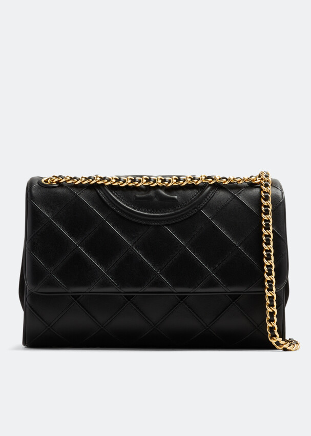 

Сумка через плечо Tory Burch Fleming Soft Convertible, черный