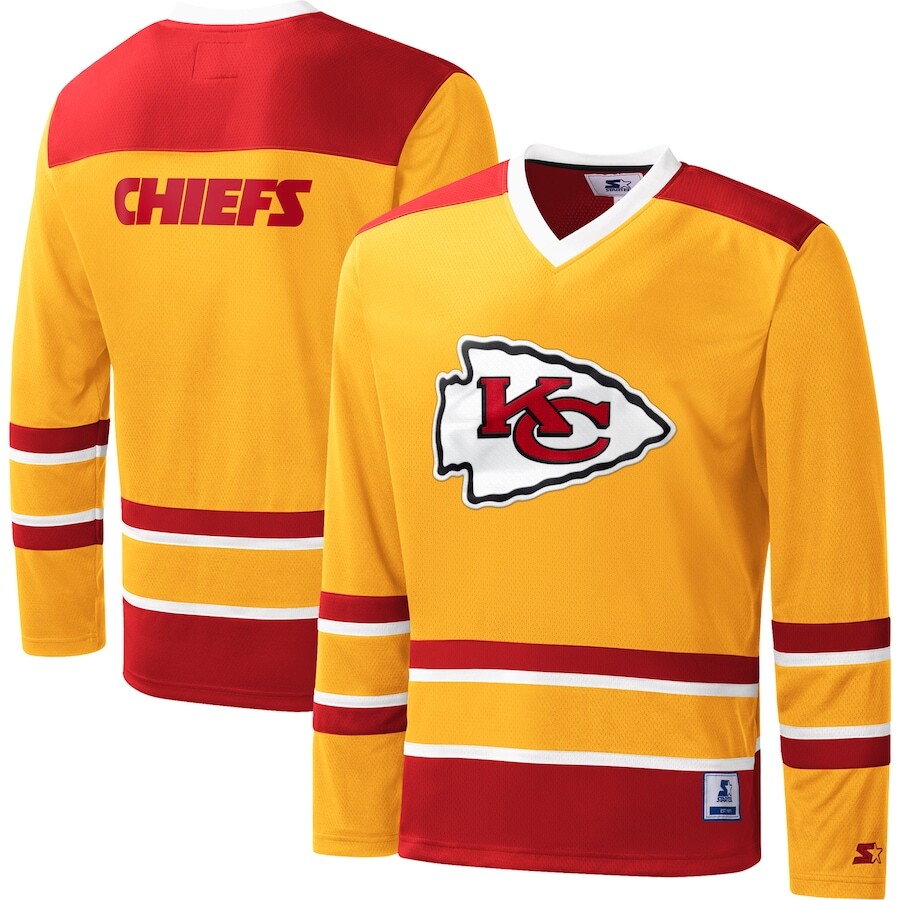 

Футболка Starter Kansas City Chiefs, золотой