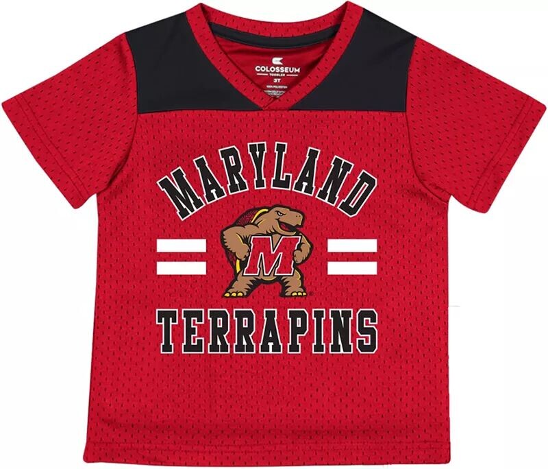 

Colosseum Красный Джерси Ka-Boot-It для малышей Maryland Terrapins