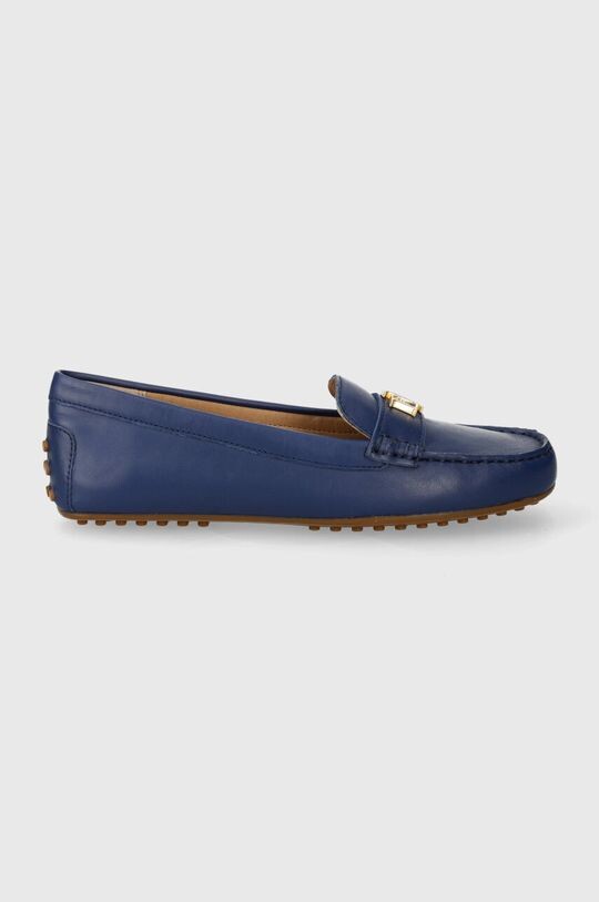 

Кожаные мокасины Barnsbury Lauren Ralph Lauren, темно-синий