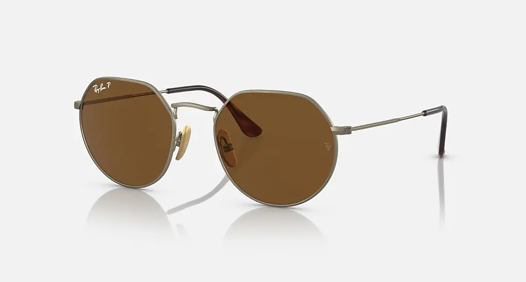 

Солнцезащитные очки Ray-Ban JACK TITANIUM, коричневый