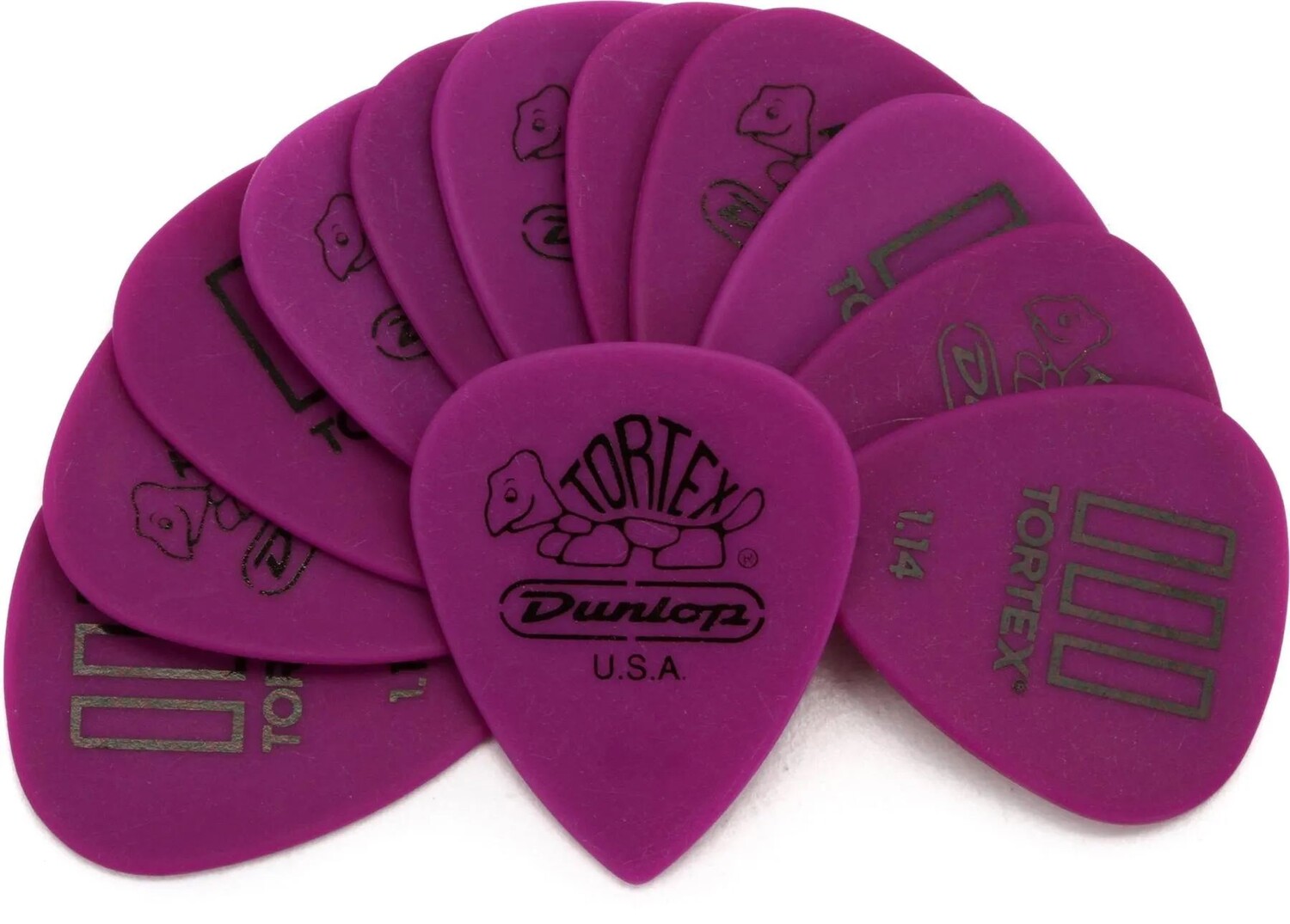 

Медиаторы Dunlop Tortex TIII — 1,14 мм, фиолетовые (12 шт.)