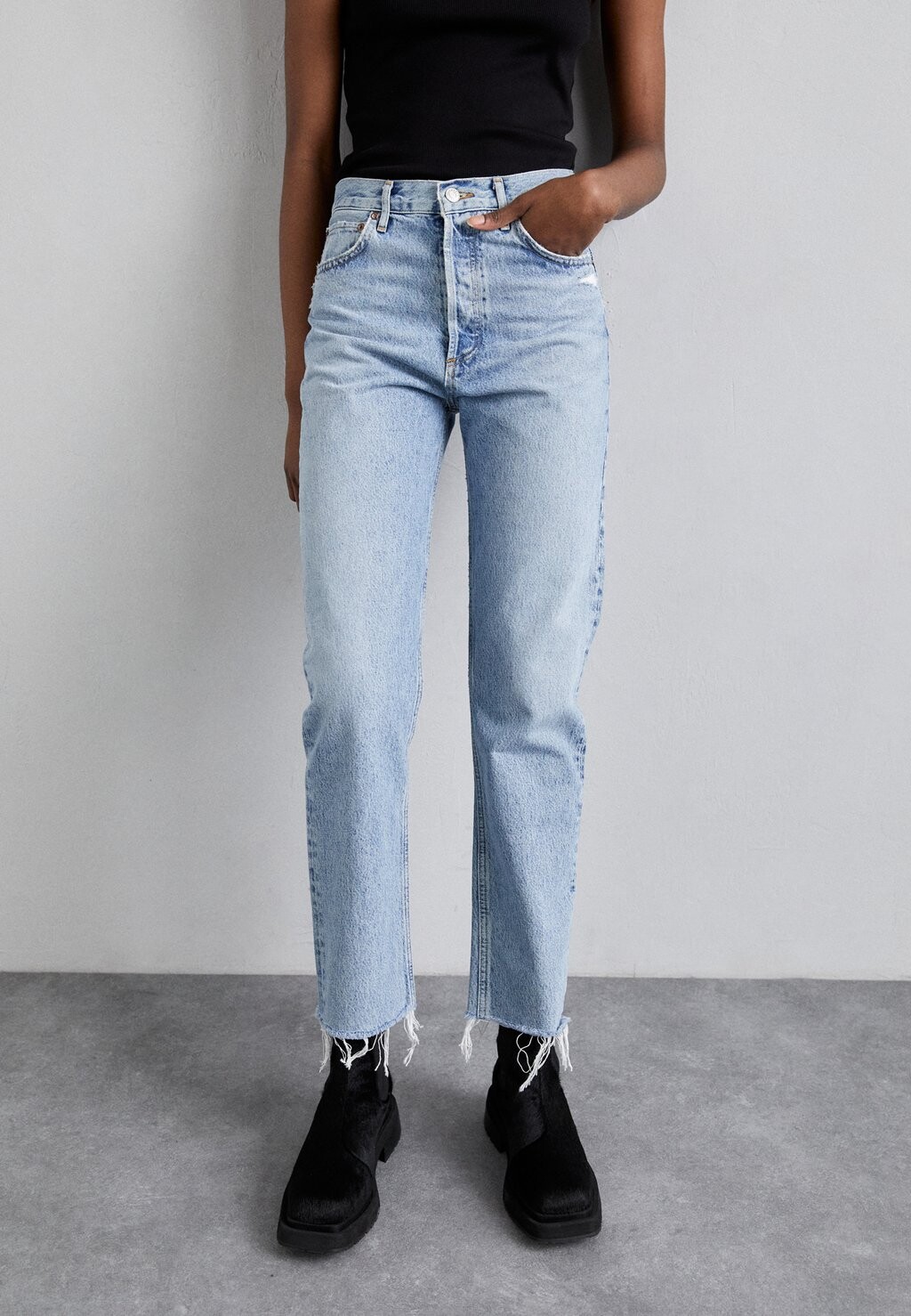 

Джинсы-сигареты PINCH WAIST Agolde, жвачные