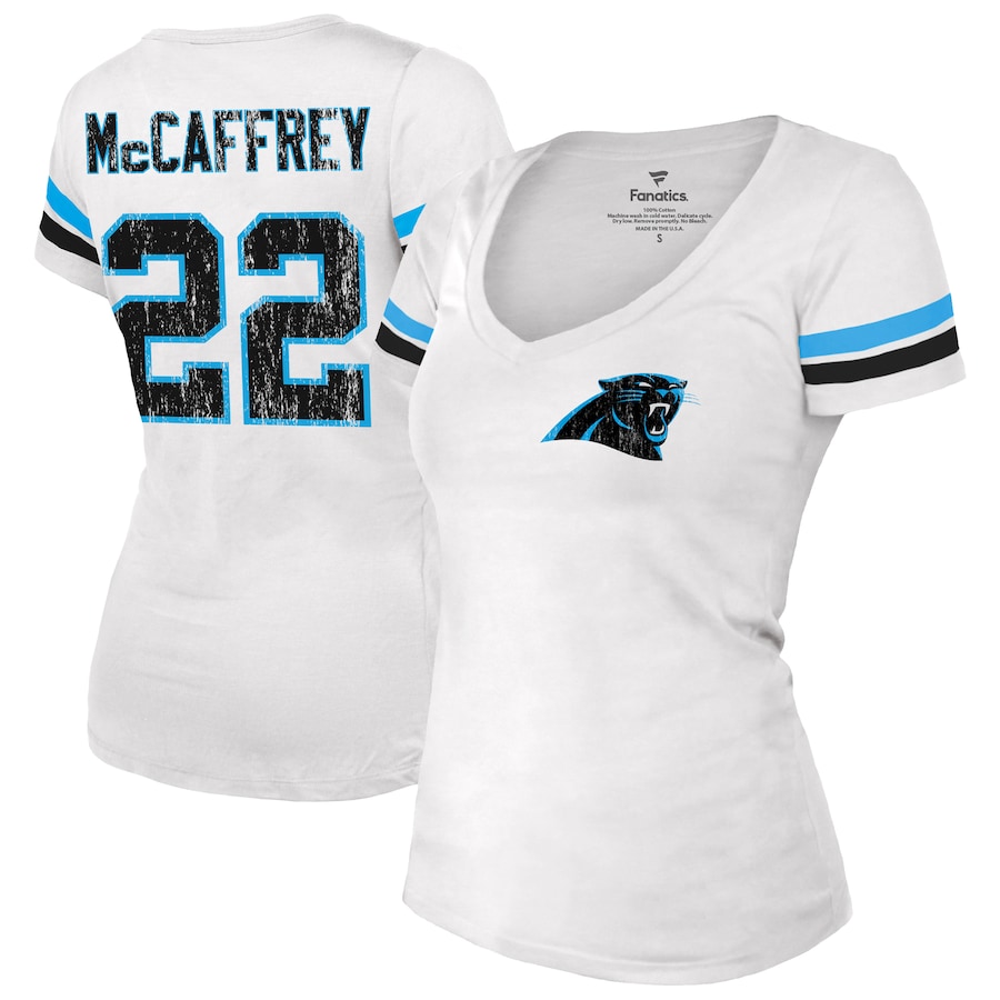 

Футболка с именем и номером Majestic Threads Carolina Panthers, белый