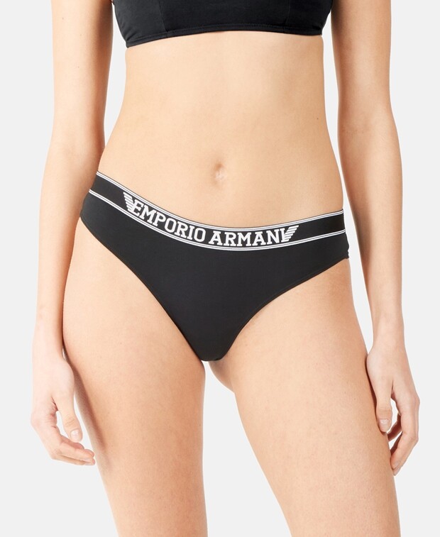 

Трусы, упаковка 2 шт. Emporio Armani, черный