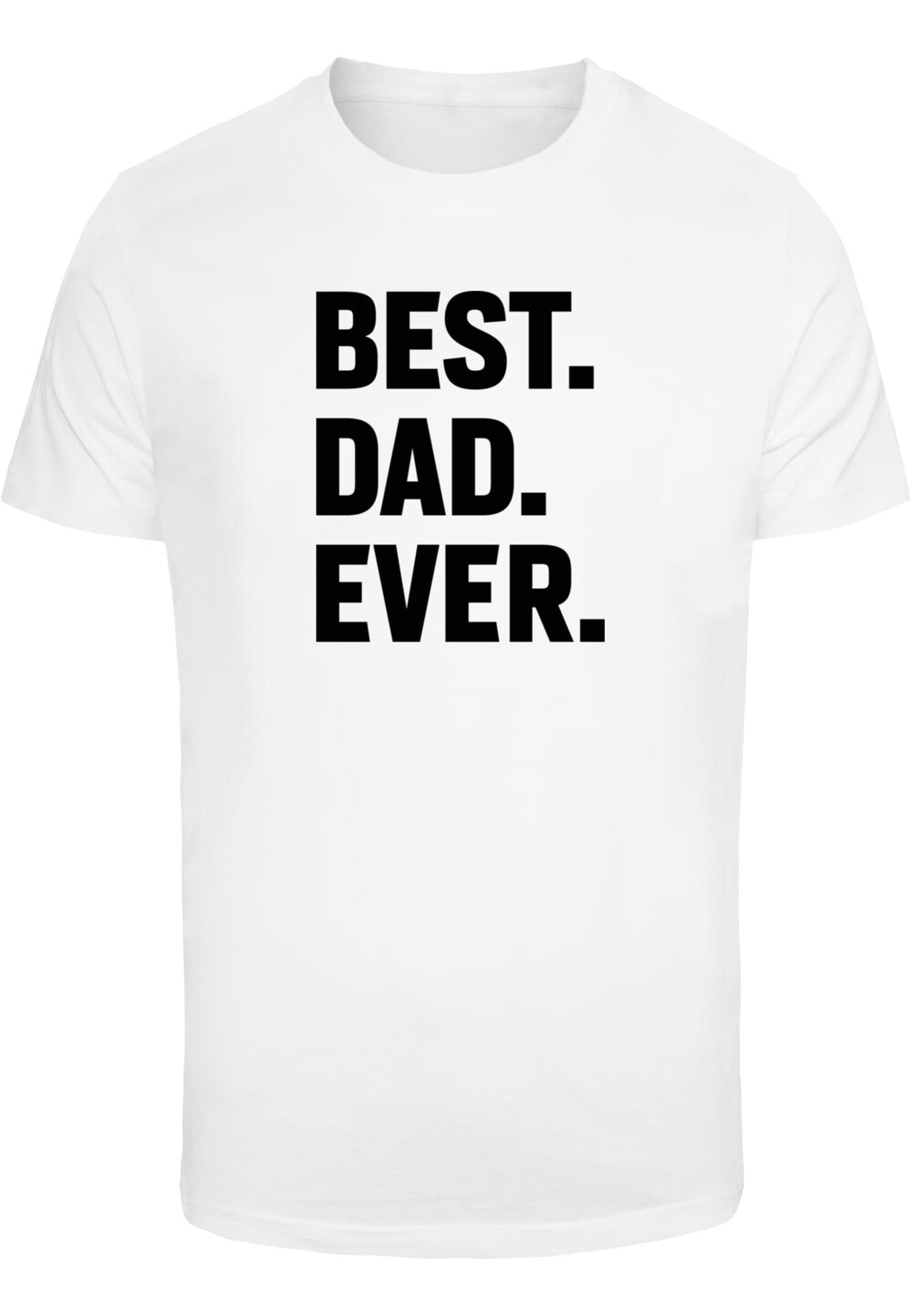 Футболка Merchcode Fathers Day - Best Dad Ever, белый engineer dad ever fathers day t shirt short casual cotton o neck men clothing customized products