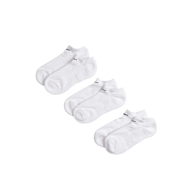 Носки Everyday Cushioned Short Crew Socks 3 Pack Nike, белый
