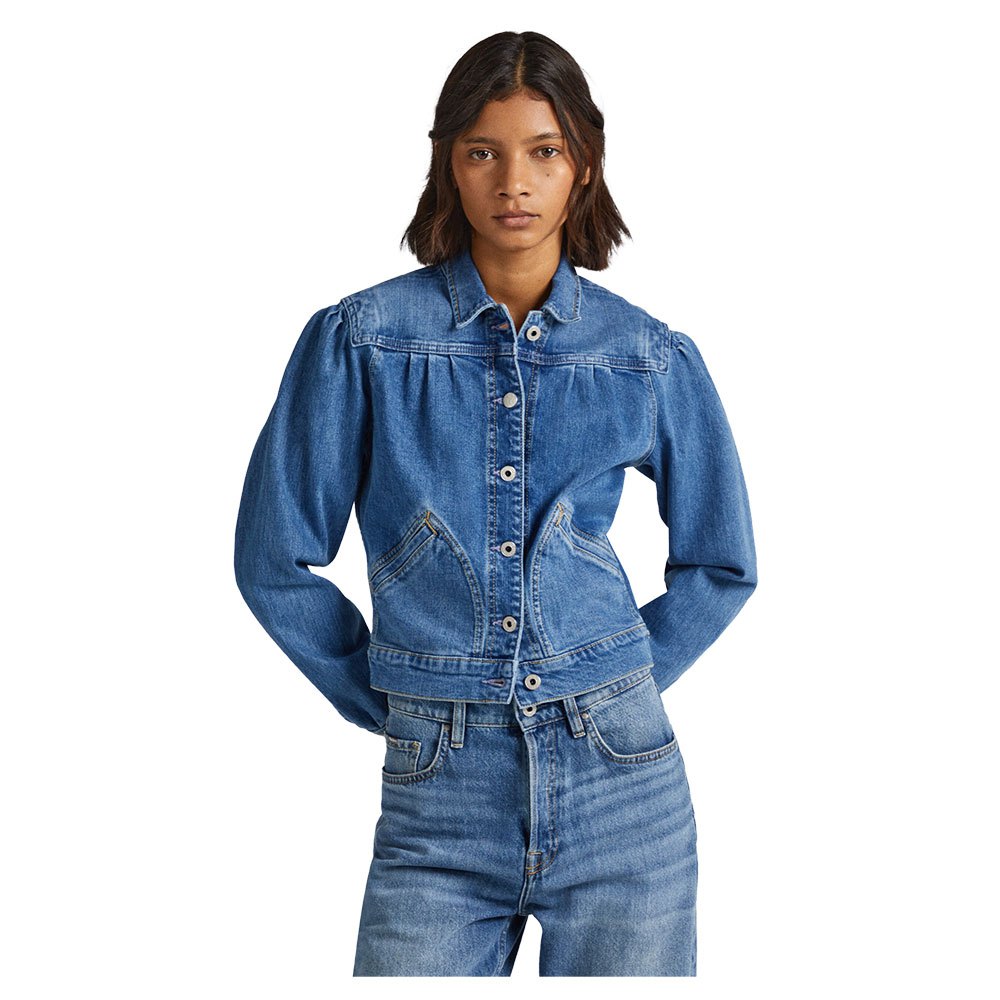 цена Куртка Pepe Jeans Nancy Noughties Denim, синий