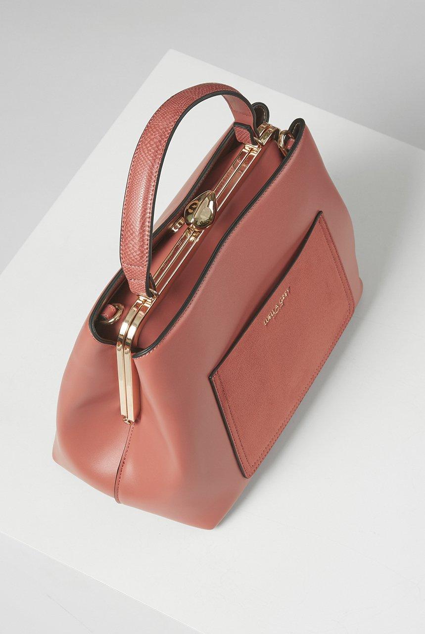 Сумка-тоут в рамке Ханна Luella Grey, розовый сумка для фотокамеры sandy luella grey синий