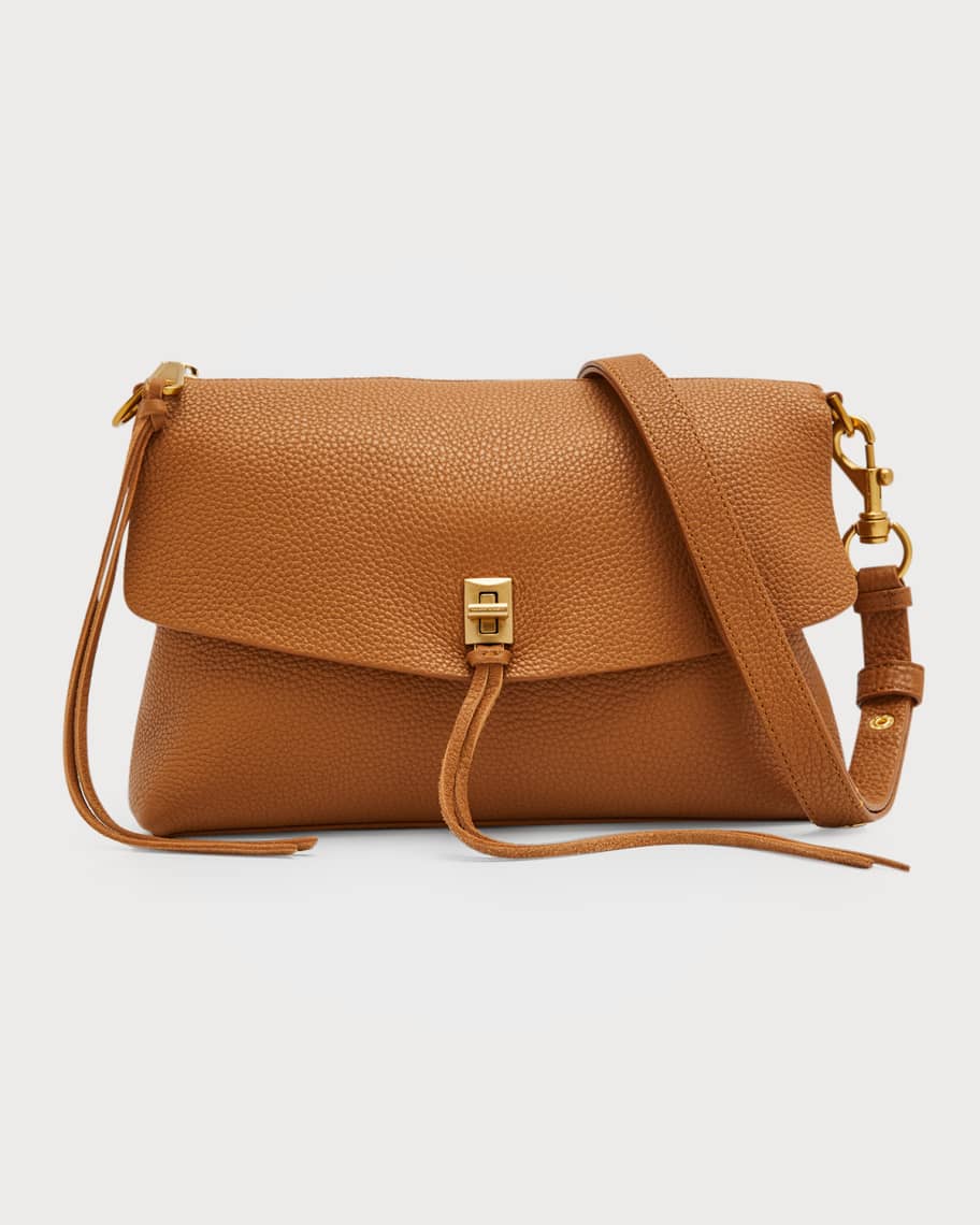 

Кожаная сумка через плечо Darren на молнии Rebecca Minkoff