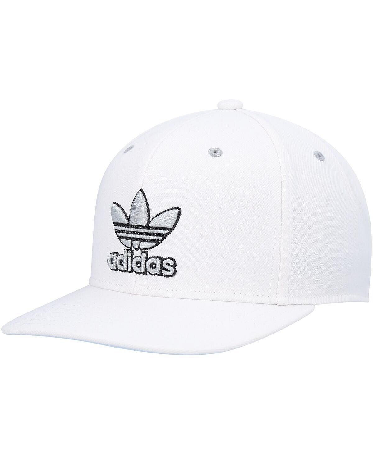 

Мужская белая современная шляпа Snapback с изогнутым краем adidas
