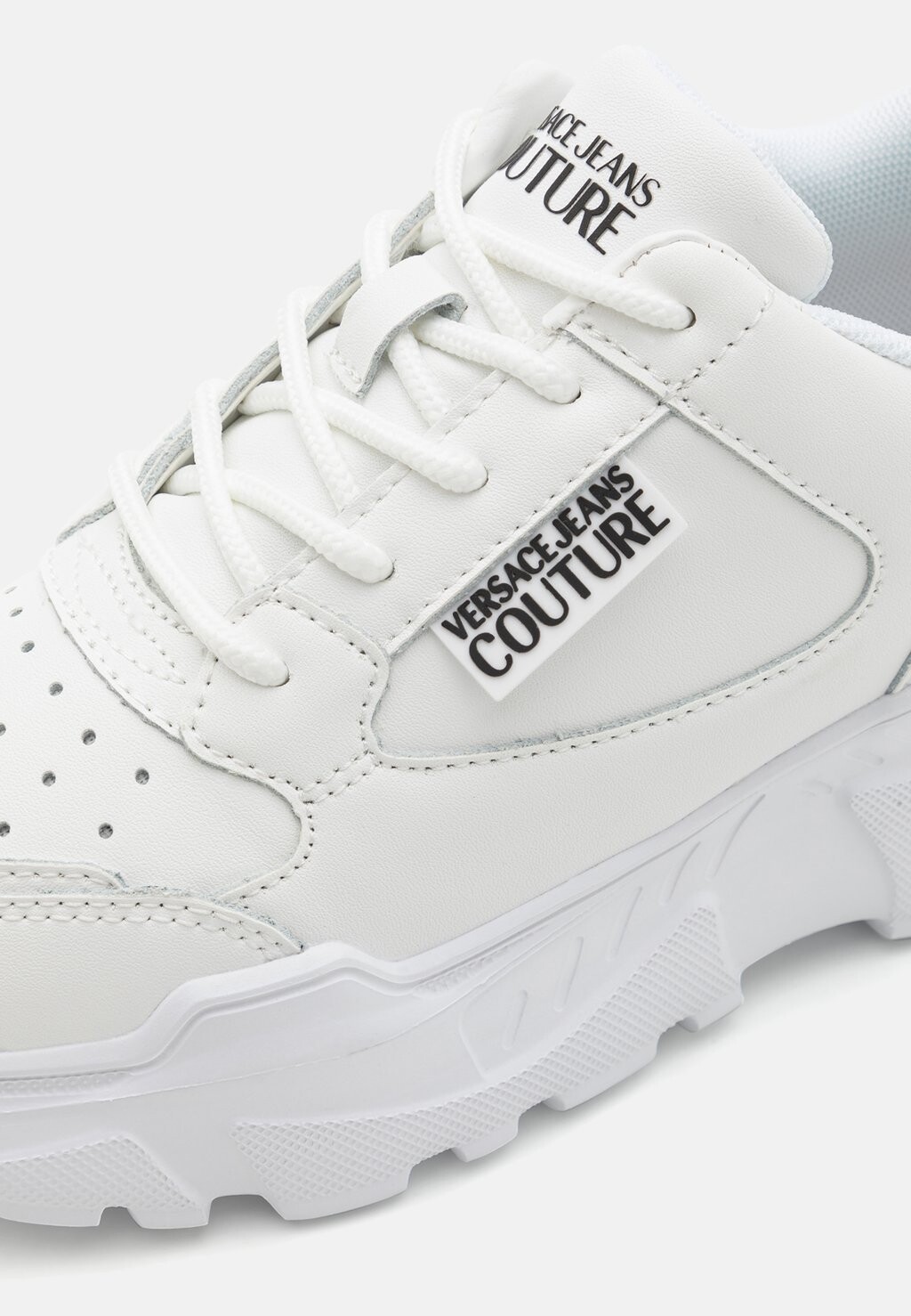 

Низкие кеды Versace, белые