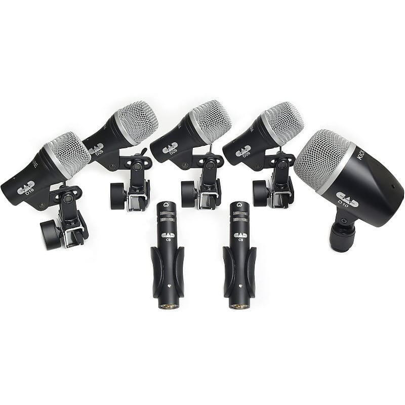 

Комплект барабанных микрофонов CAD STAGE7 Premium 7-Piece Drum Mic Pack