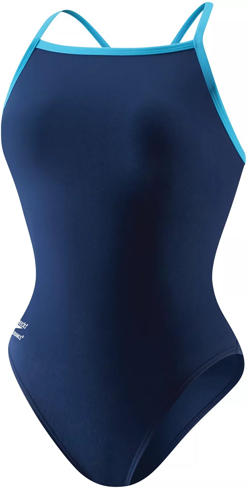 Женский тренировочный купальник Flyback Endurance+ Speedo, темно-синий