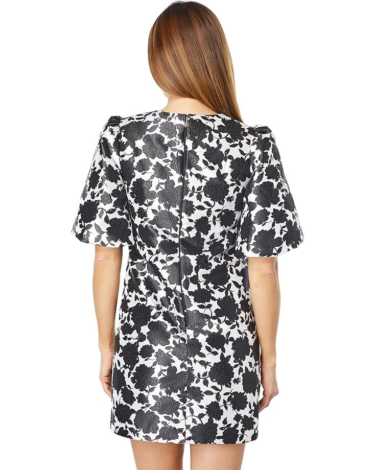 Платье Kate Spade New York Bicolor Floral Taxi Dress, цвет French Cream платье kate spade new york floral lace dress