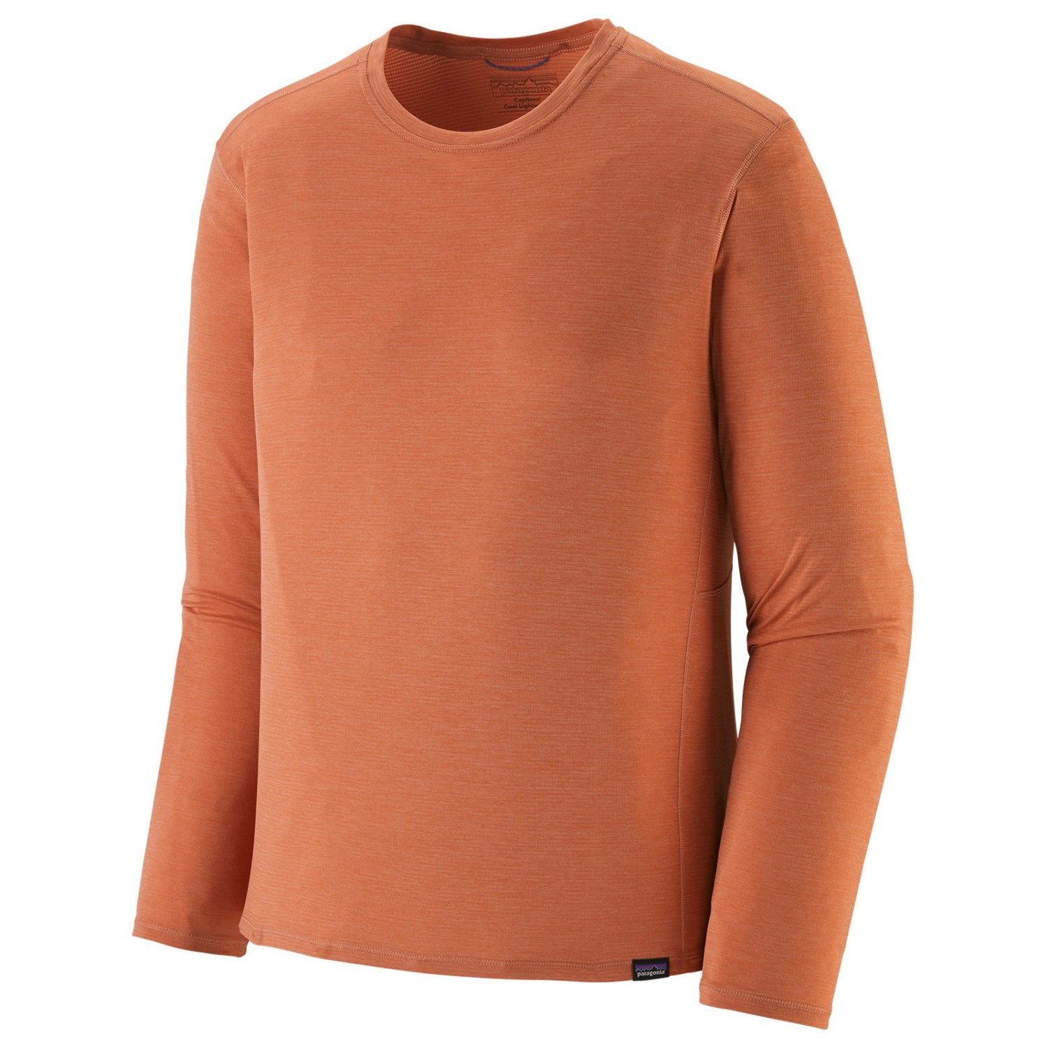 Функциональная рубашка Patagonia L/S Cap Cool Lightweight Shirt, цвет Sienna Clay/Light Sienna Clay X Dye цена и фото