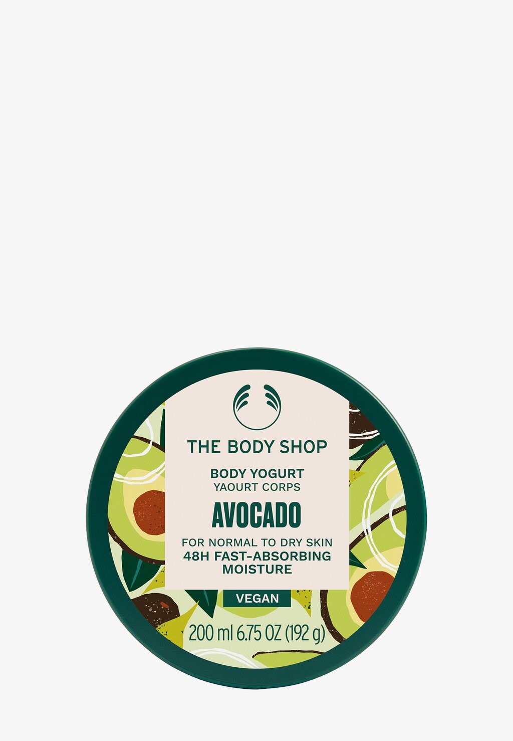 

Гель для душа BODY YOGURT The Body Shop, цвет avocado