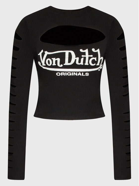 

Блуза стандартного кроя Von Dutch, черный