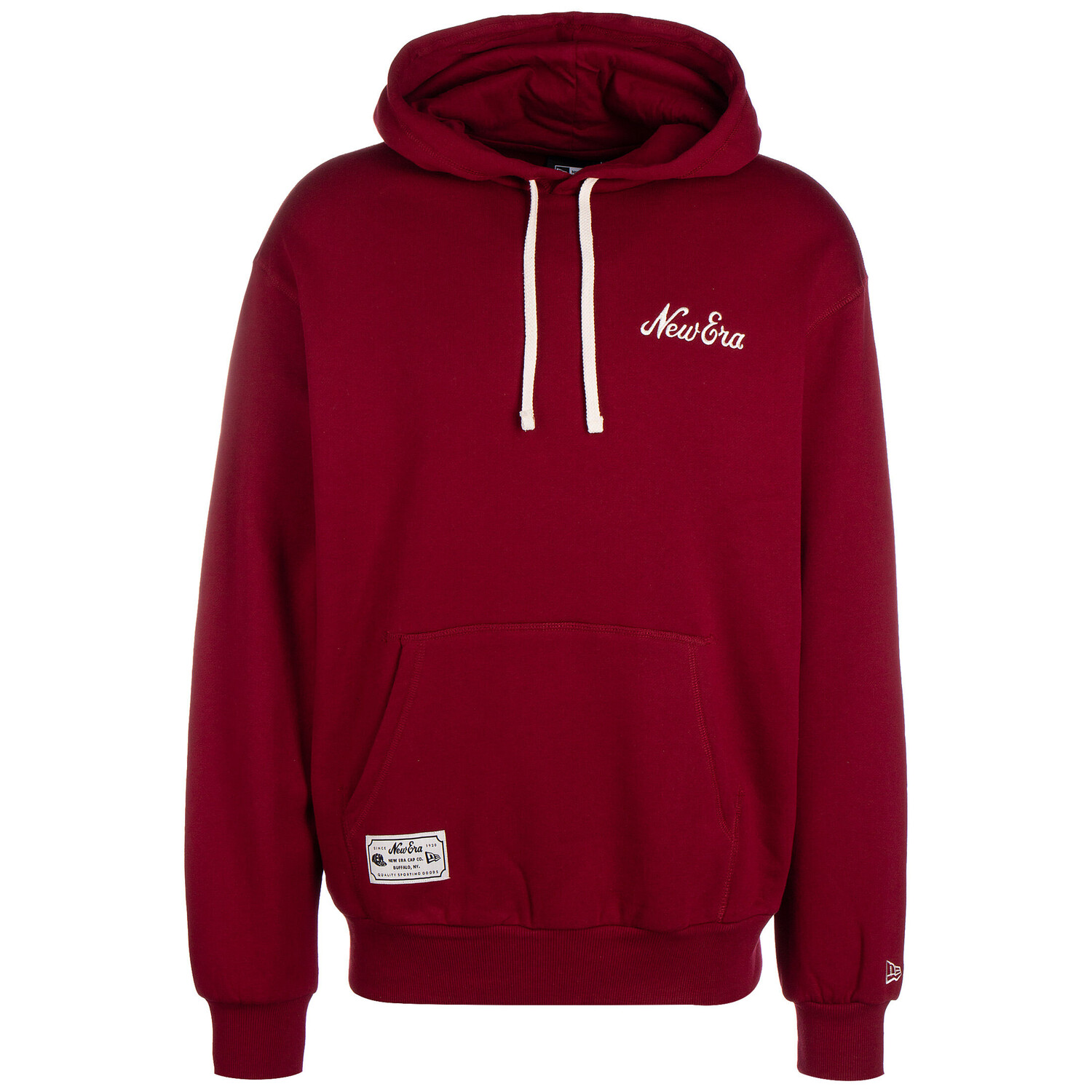 

Толстовка NEW ERA Hoodie Lifestyle, цвет weinrot/weiß