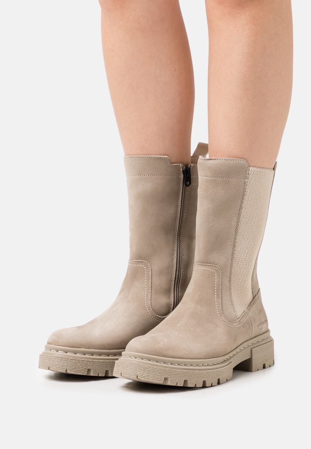 

Ботинки G-Star KAFEY HGH CHS LEA W, цвет taupe