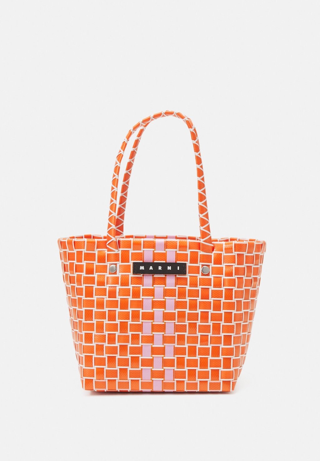 

Сумка для покупок Unisex Basket Box Marni, цвет poppy orange