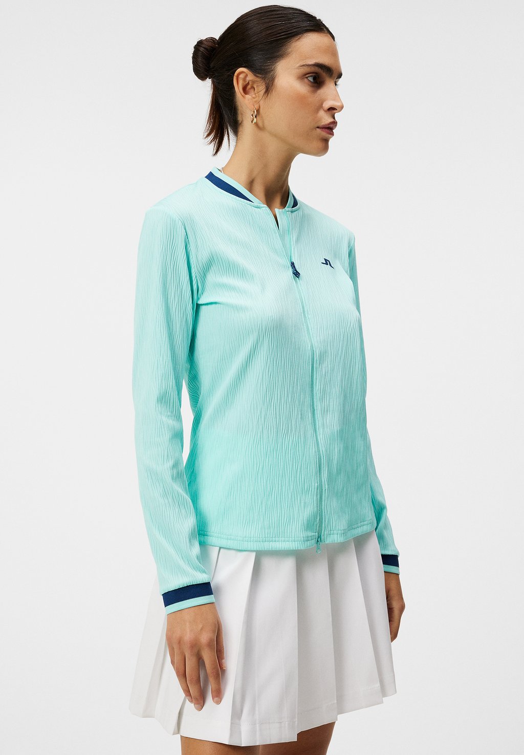 

Толстовка LEONOR MID LAYER J.LINDEBERG Sports, цвет aruba blue