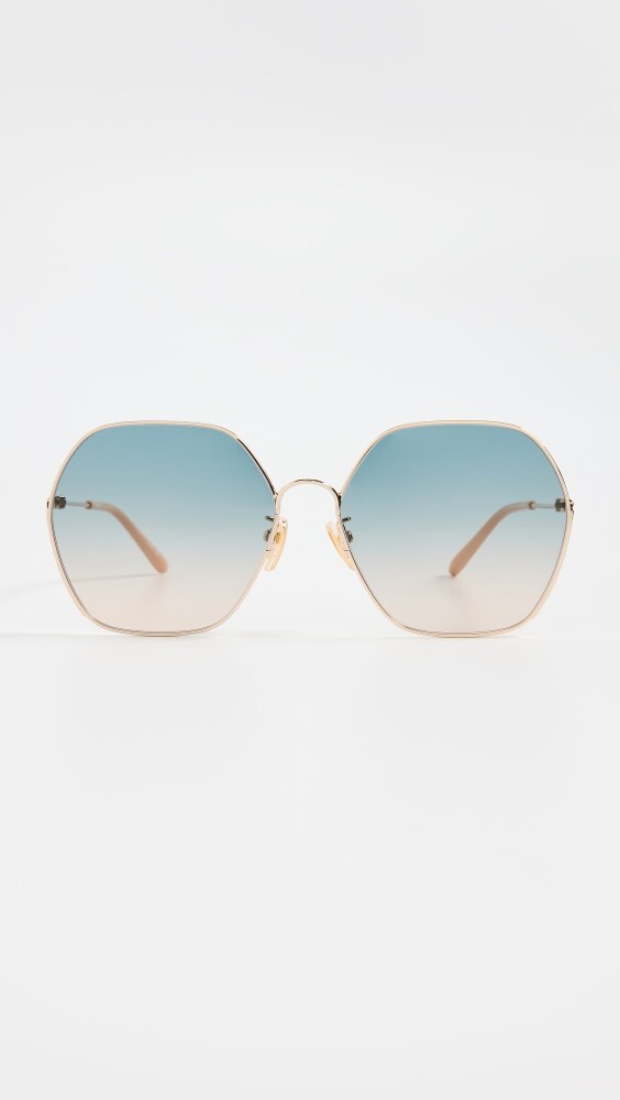 

Солнцезащитные очки Chloe Elys, золотой