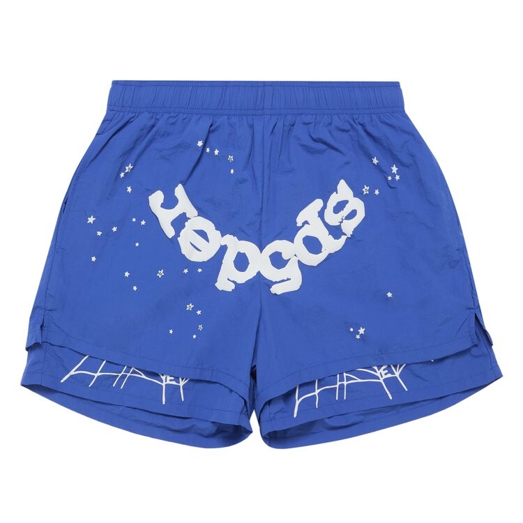 

Шорты Sp5der OG Web Double Layer Short, синий