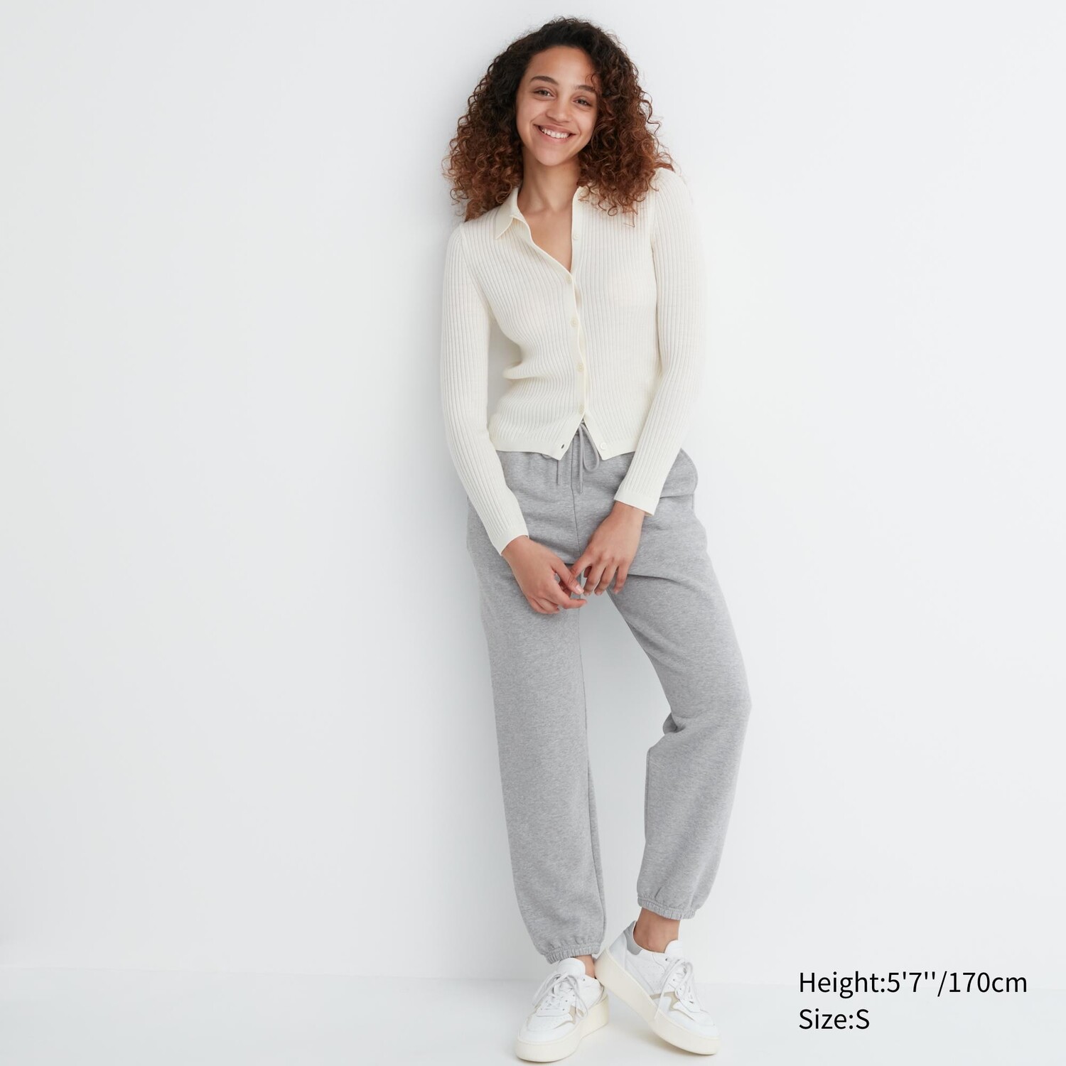 

Брюки UNIQLO из плюша, серый