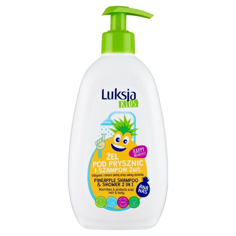 

Luksja Kids гель для душа и шампунь 2в1 для детей, 500 ml