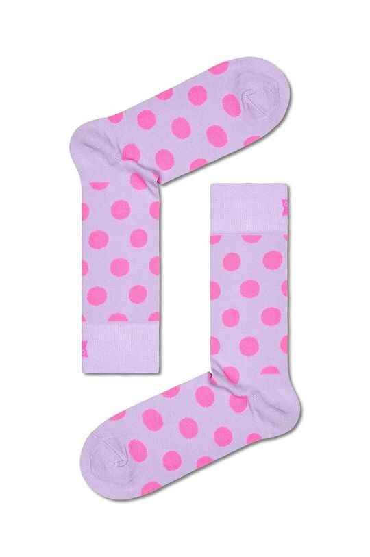 

Носки с большими точками Happy Socks, фиолетовый