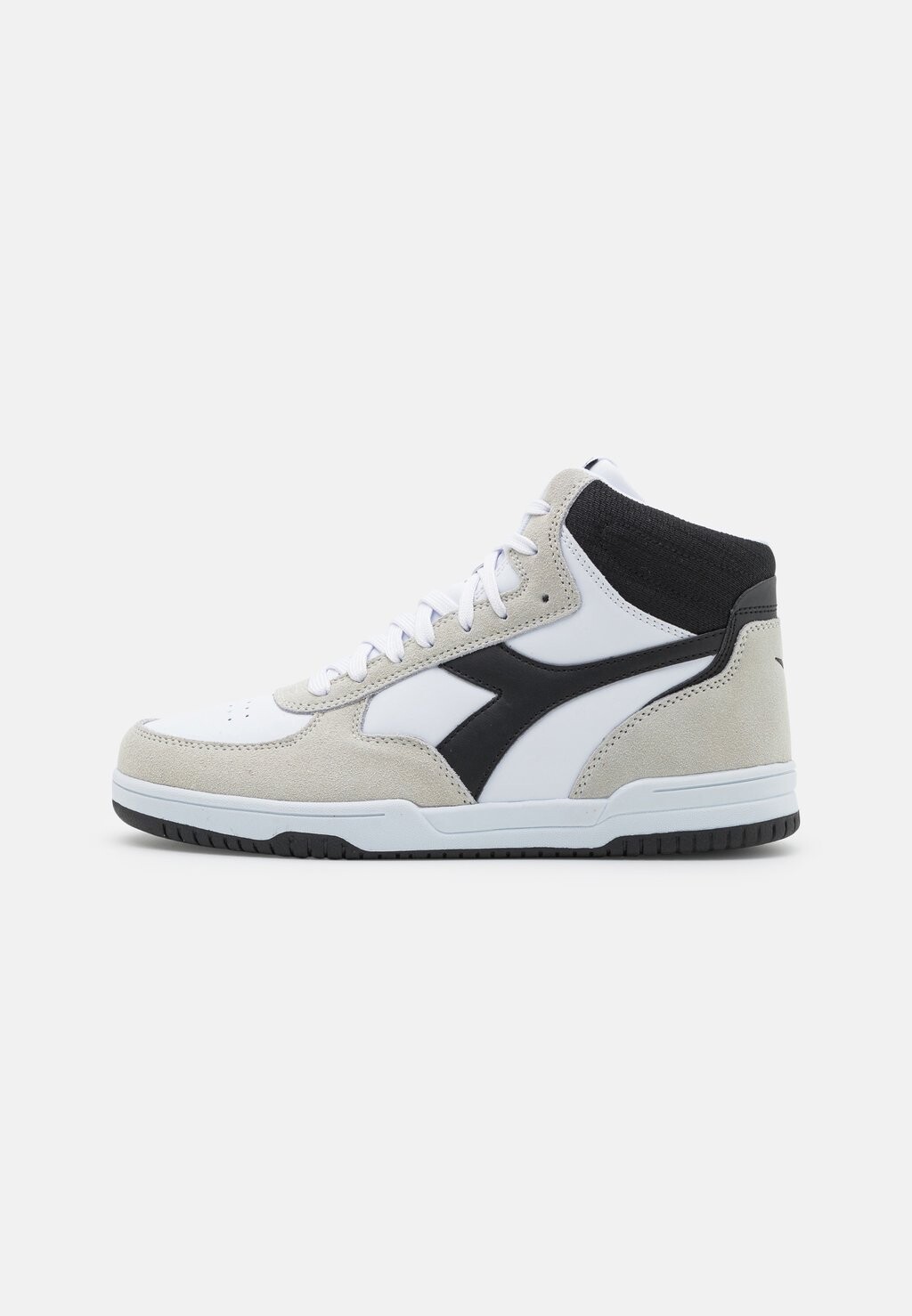 Высокие кроссовки Diadora, черно-белый