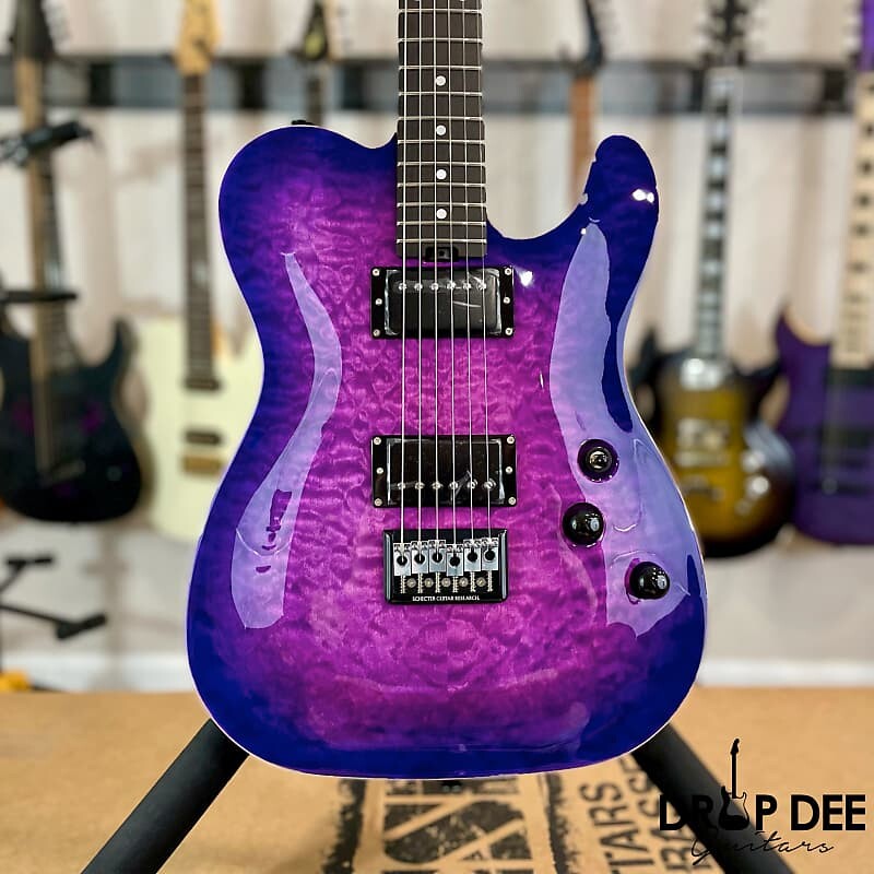 

Электрогитара Schecter PT Classic Electric Guitar w/ Case-Purple Burst