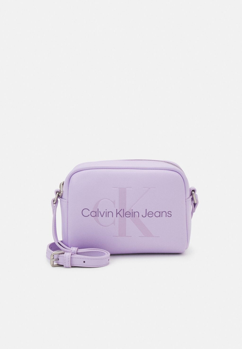 

Сумка через плечо Sculpted Camera Bag Mono Calvin Klein, пастельно-сиреневый