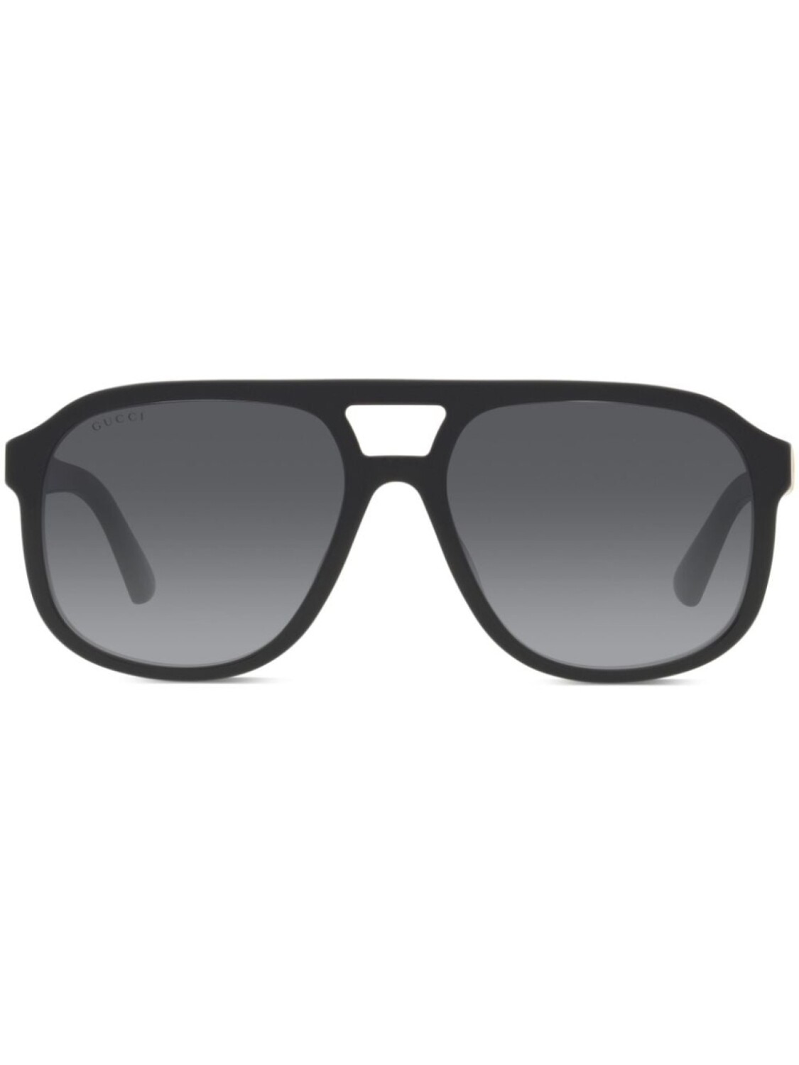 

Солнцезащитные очки-пилоты Gucci Eyewear, черный