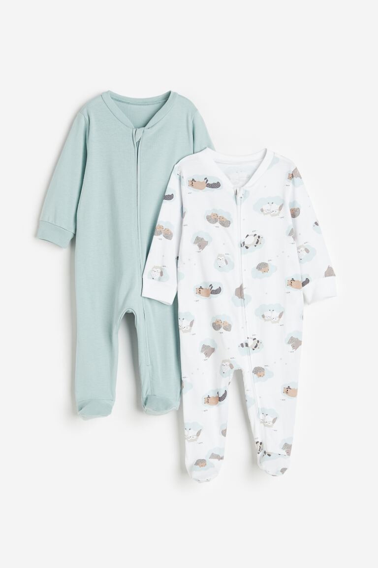 

Комбинезон-пижама из двух предметов на молнии H&M