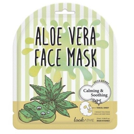 

Look At Me Aloe Vera Face Mask Успокаивающая тканевая маска 25 мл Assorted