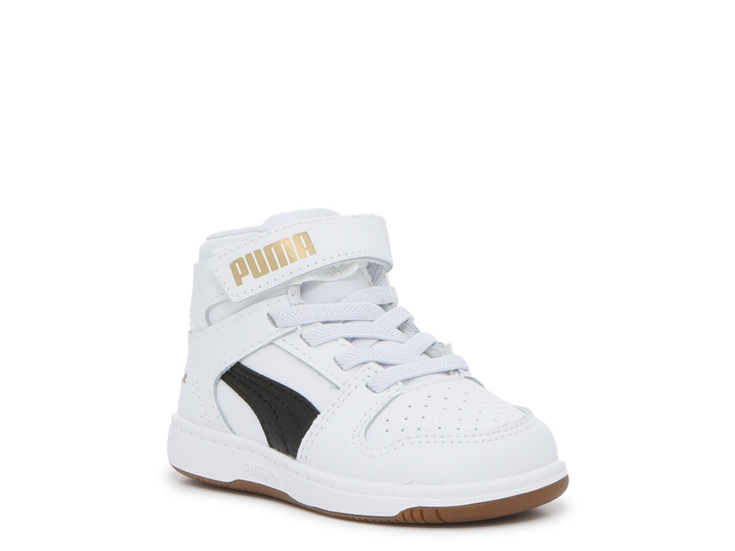 

Кроссовки детские Puma Rebound Mid, белый / черный